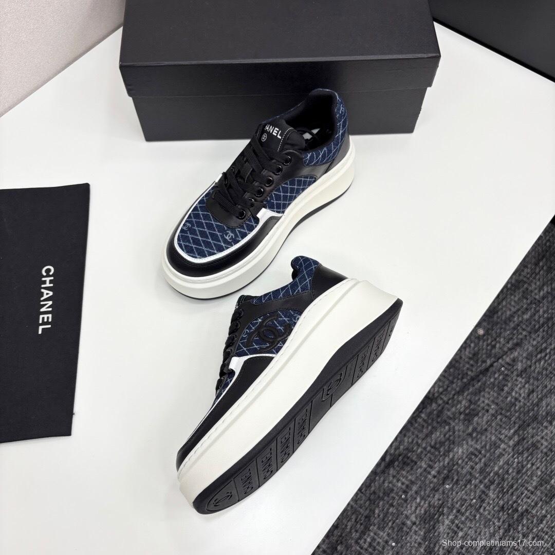 Chanel 2025 SS Panda Casual Sneakers - LY00340