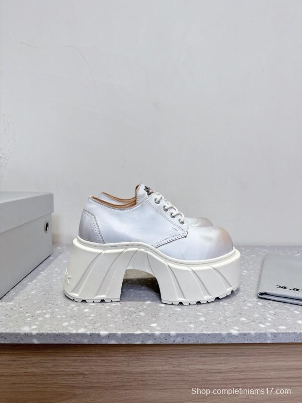 SMFK 2025SS Derby Shoes with Thick Sole Platform - LY00260