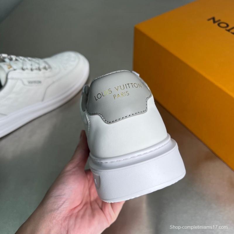 Louis Vuitton Beverly Hills Low-Top Fashion Sneakers for Men - YC