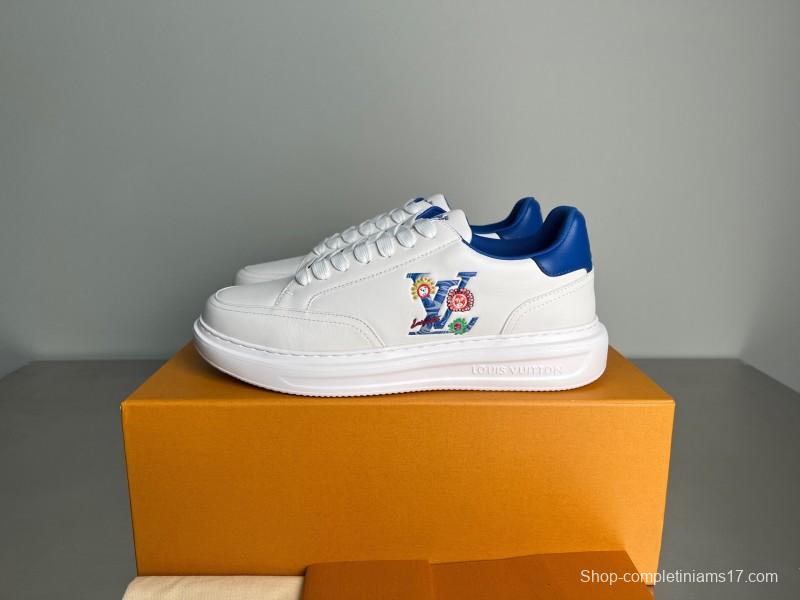 Lv Beverly Hills Low-Top Fashion Sneakers Unisex Couple Edition - YC