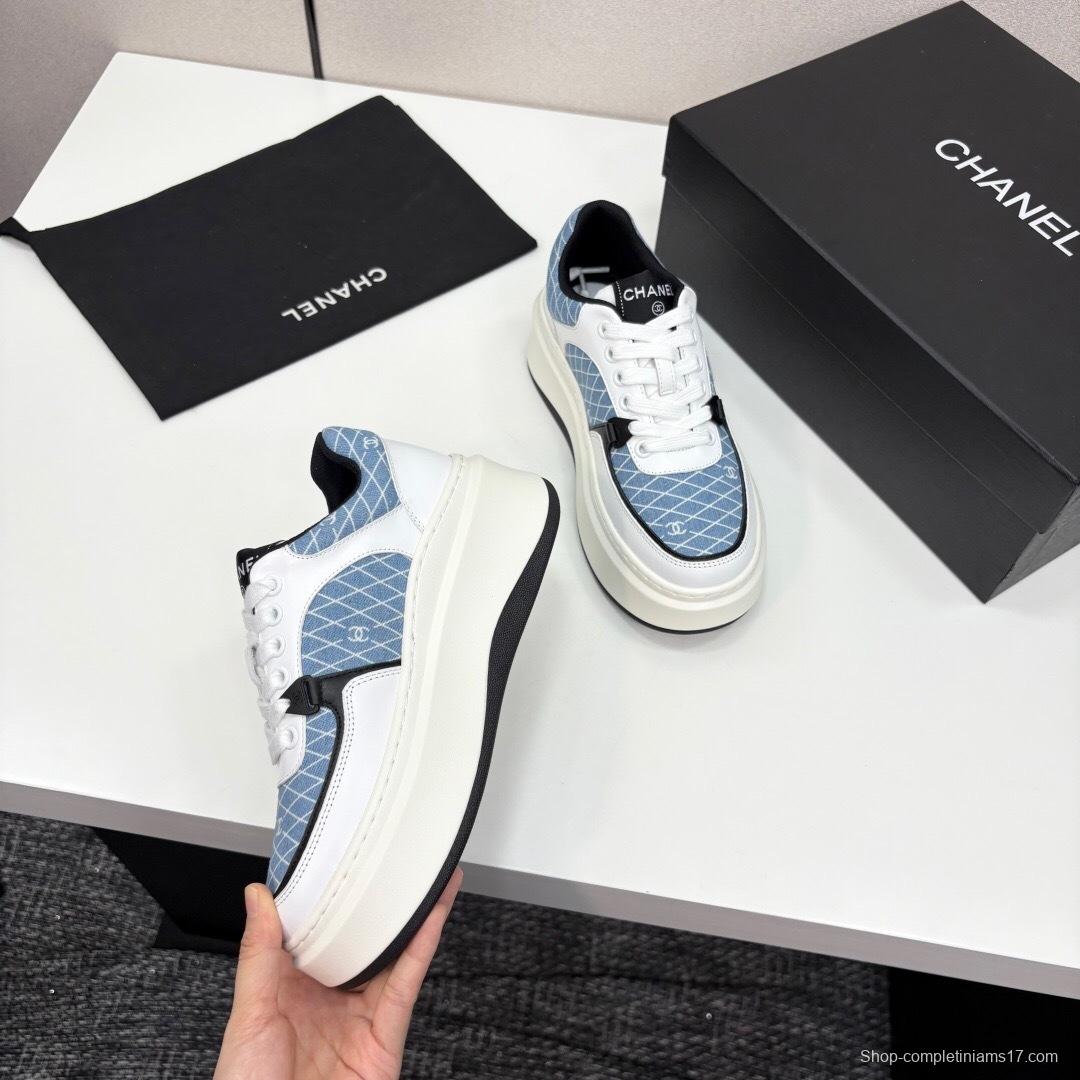 Chanel 2025 SS Panda Casual Sneakers - LY00340