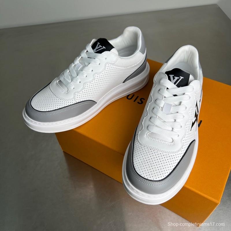 Louis Vuitton Beverly Hills Low-Top Fashion Sneakers - YC