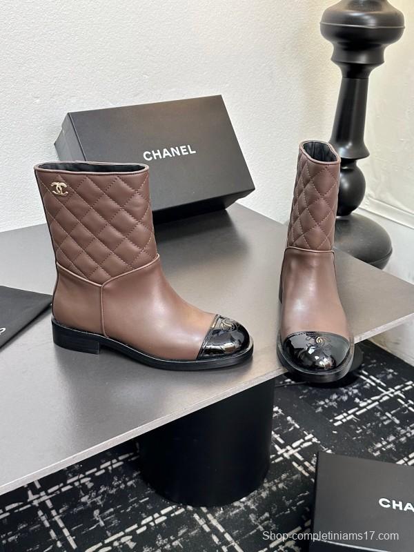 Chanel 2025/SS Short Boots Essential Fall/Winter Item - LY00420