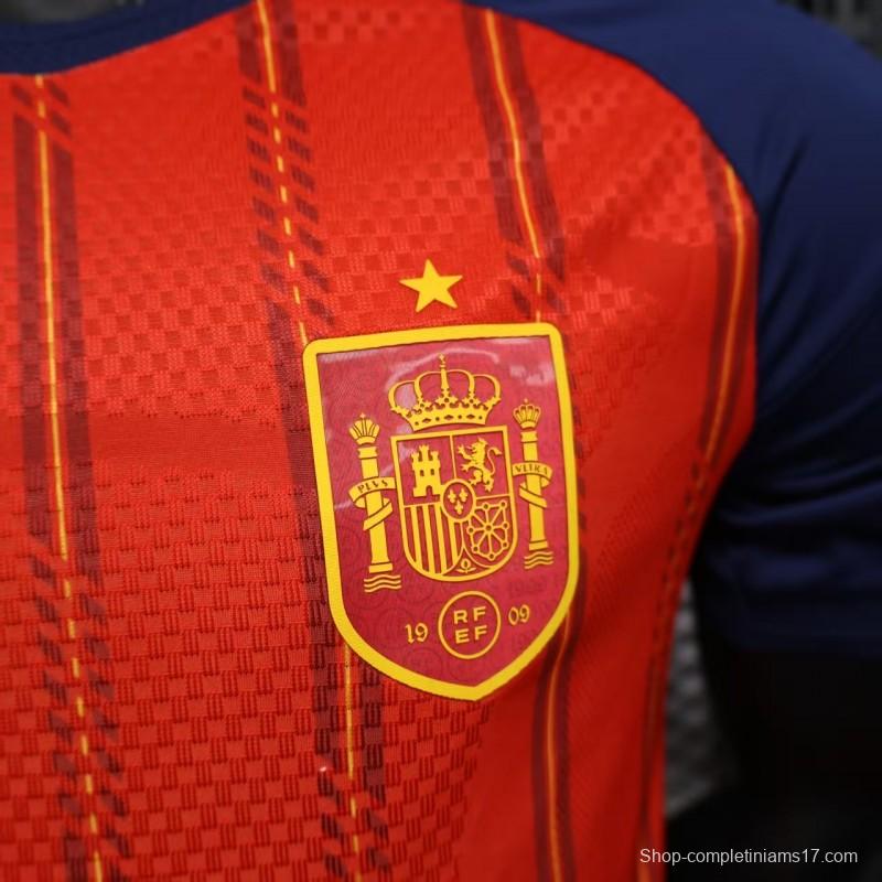 Player Version 2026 Spain Home Jersey