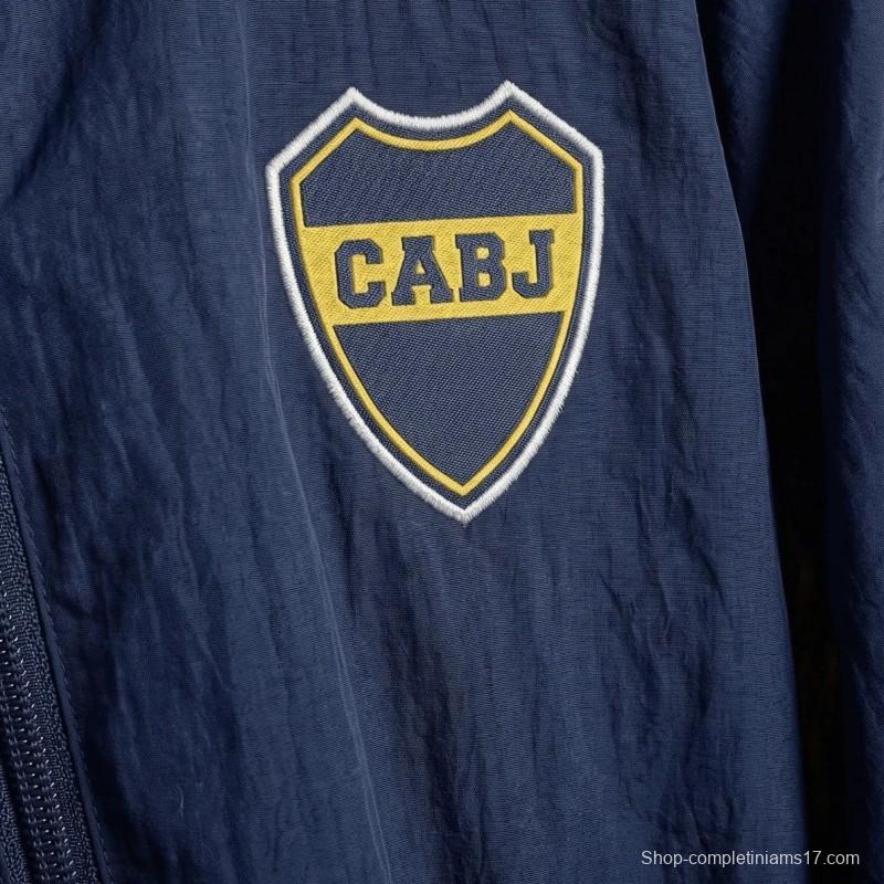 2026 Boca Juniors Black Jacket Windbreaker