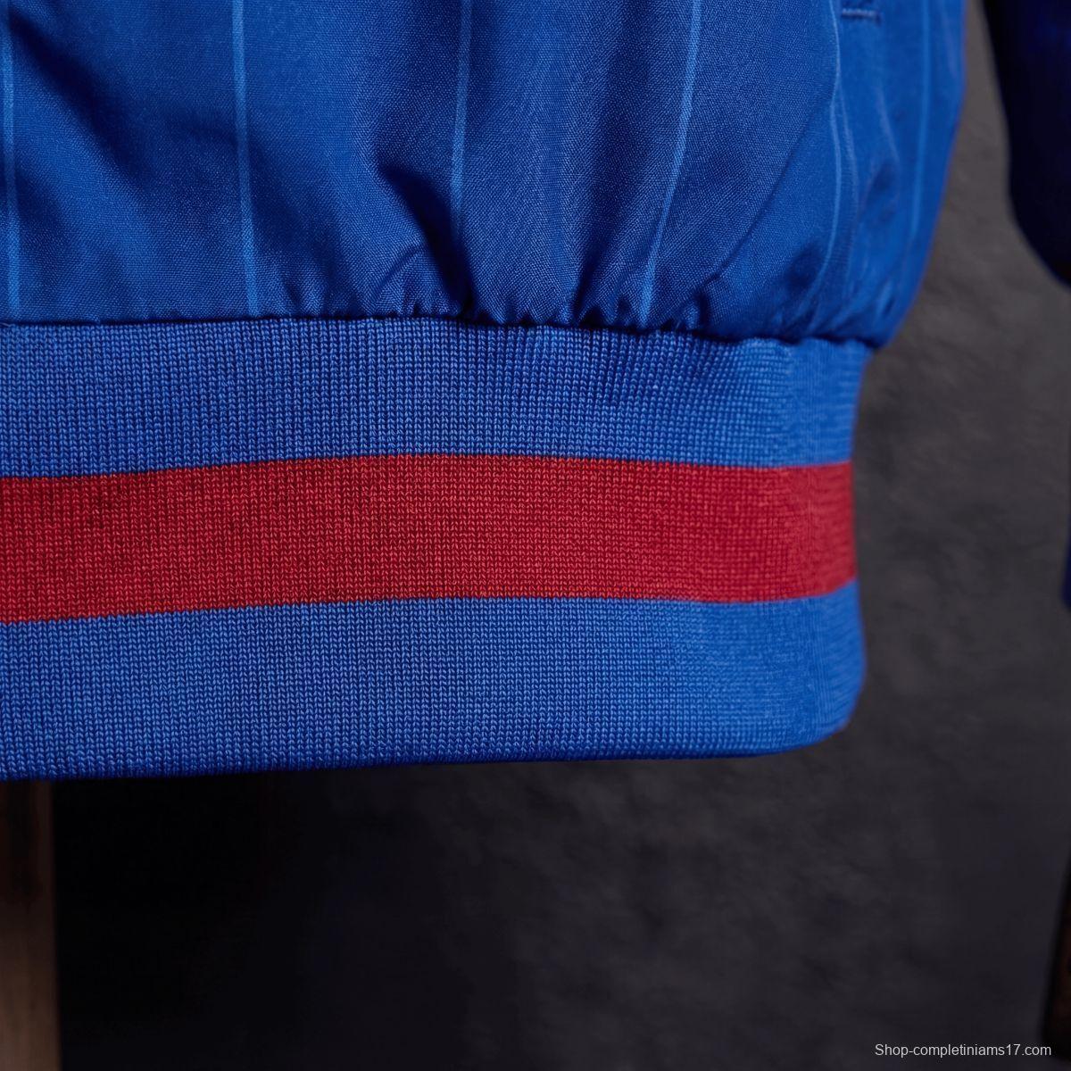 2026 Barcelona Blue Jacket Windbreaker