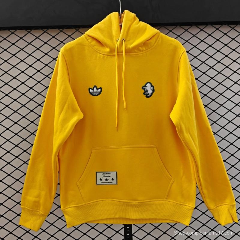 25/26 Juventus Embroidered Logo Hoodie 9 Colors
