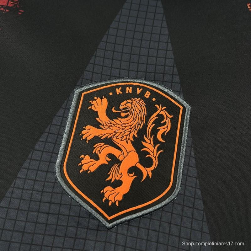 2026 Netherlands Hollywood Goalkeeper Long Sleeve Jersey