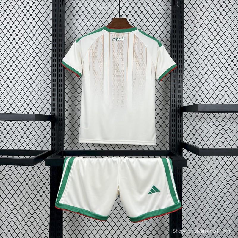 2026 Kids Algeria World Cup Home Kit