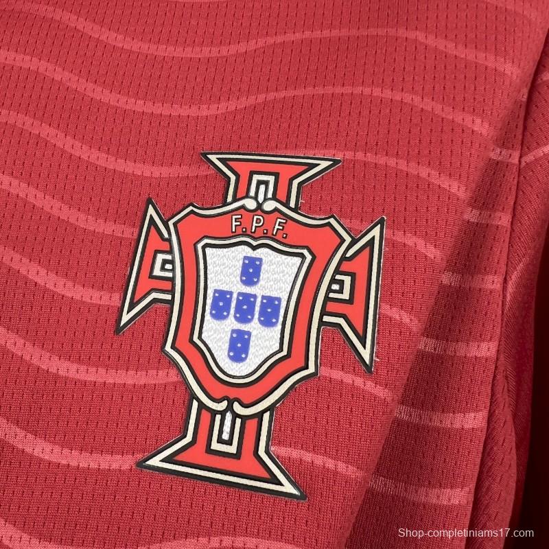 2026 Portugal World Cup Home Long Sleeves Jeresy