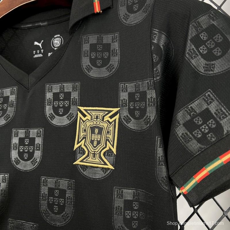 2026 Womens Portugal Black Special Jersey