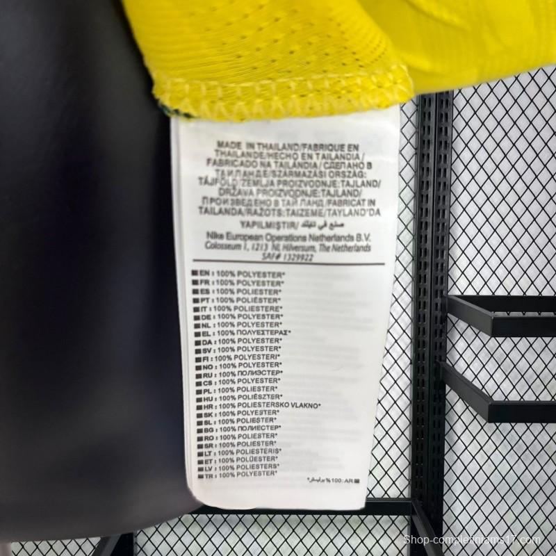 2026 Player Version Mens Brazil World Cup Home Jersey