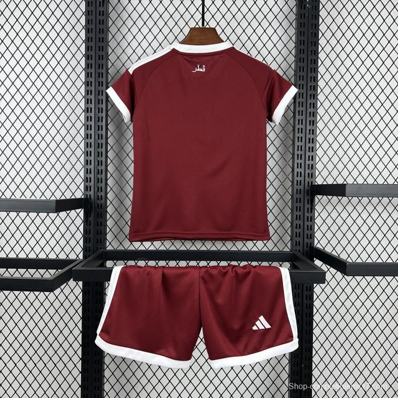 2026 Kids Qatar World Cup Home Kit