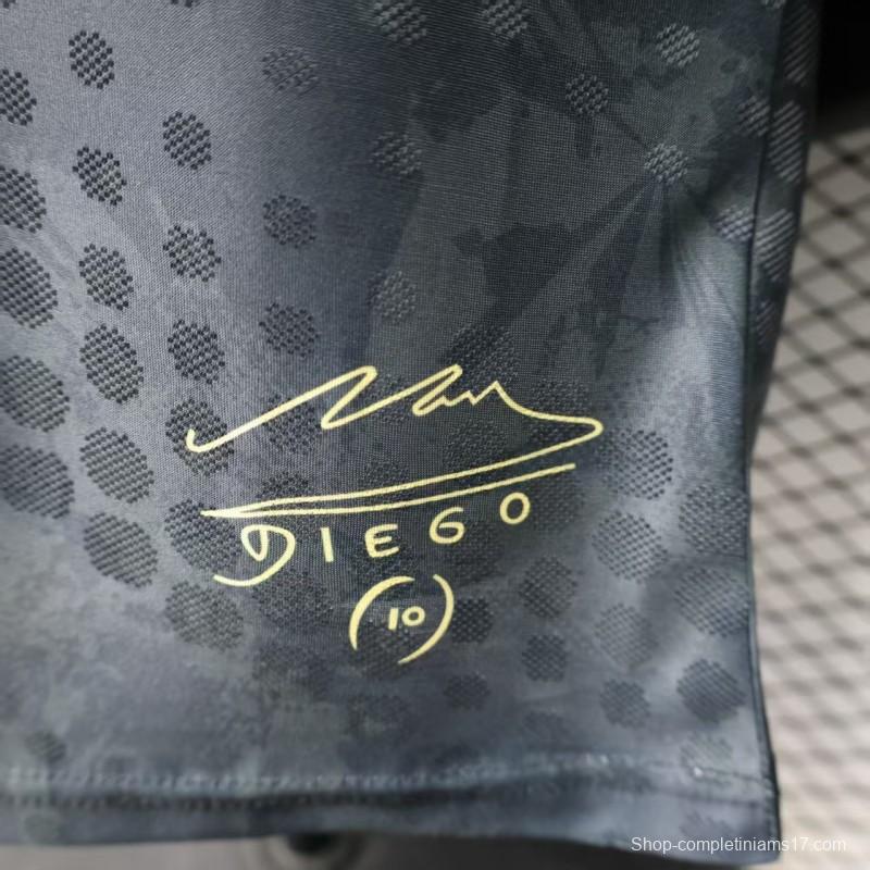 Player Version 2026 Argentina Black with Gold Sun Special Edition Jersey