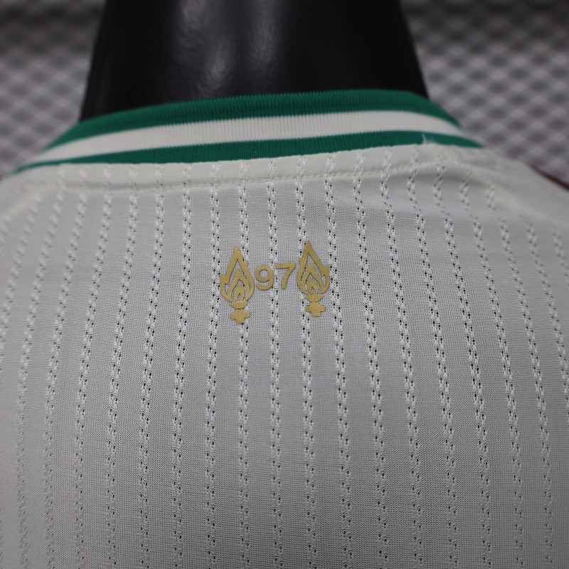 Player Version 26/27 Liverpool FC Off-White with Gold Crest  Special Edition Away Jersey