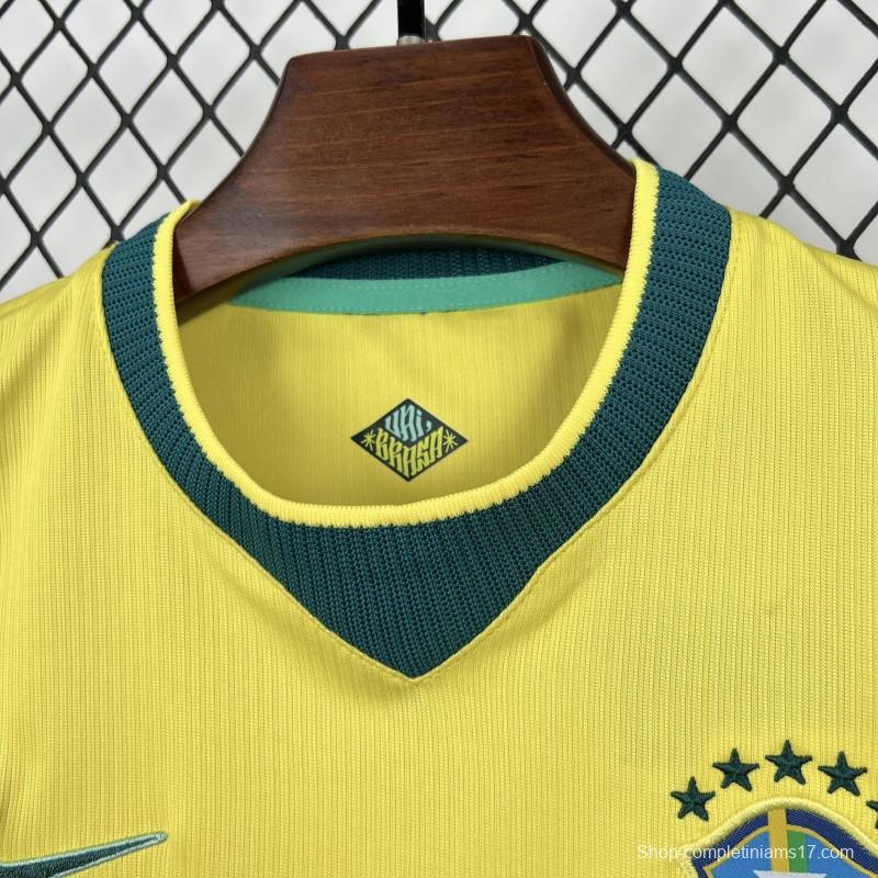 2026 Kids Brazil World Cup Home Kit