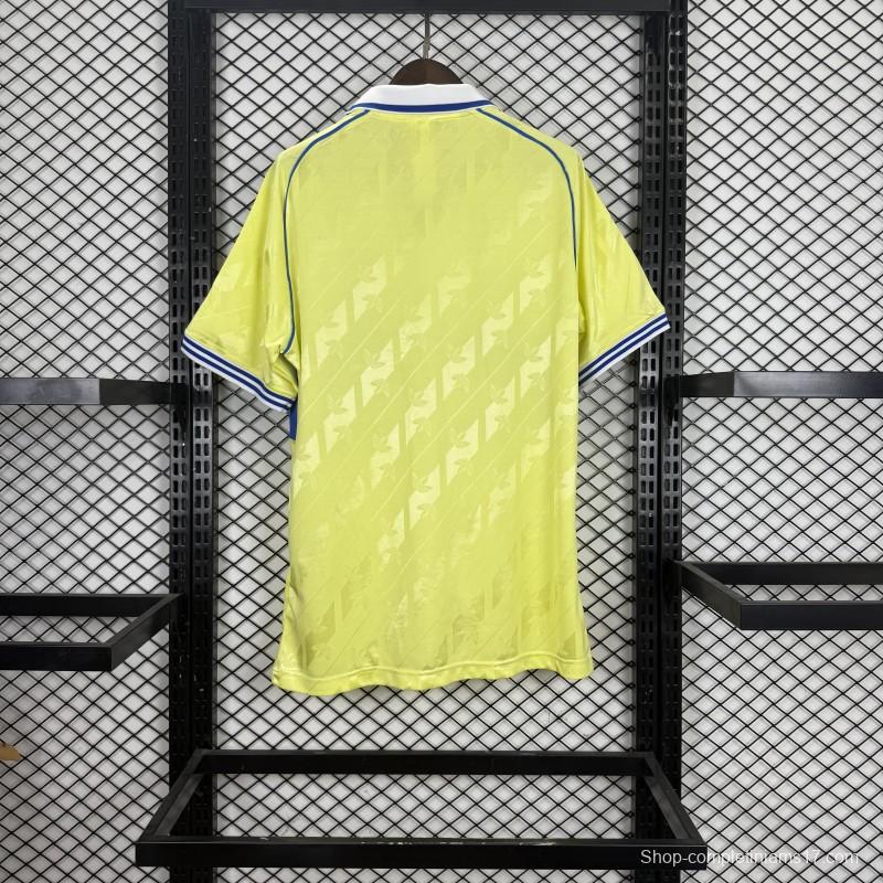 Player Version 25/26 Club América Adidas Originals  Retro Reissue Home Yellow Blue Jersey