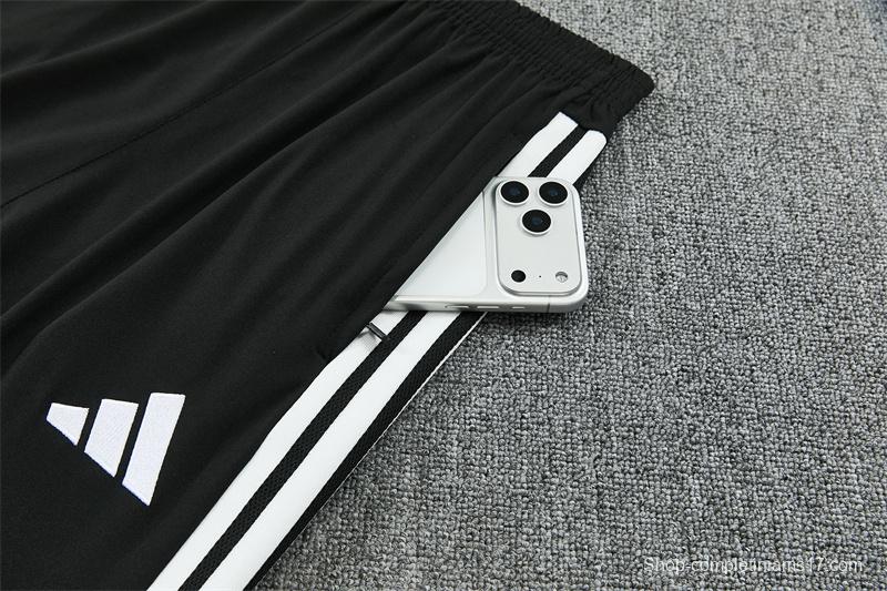 2026 Inter Miami CF Pink  Half Zipper Jacket Tracksuit + Black Long Pants