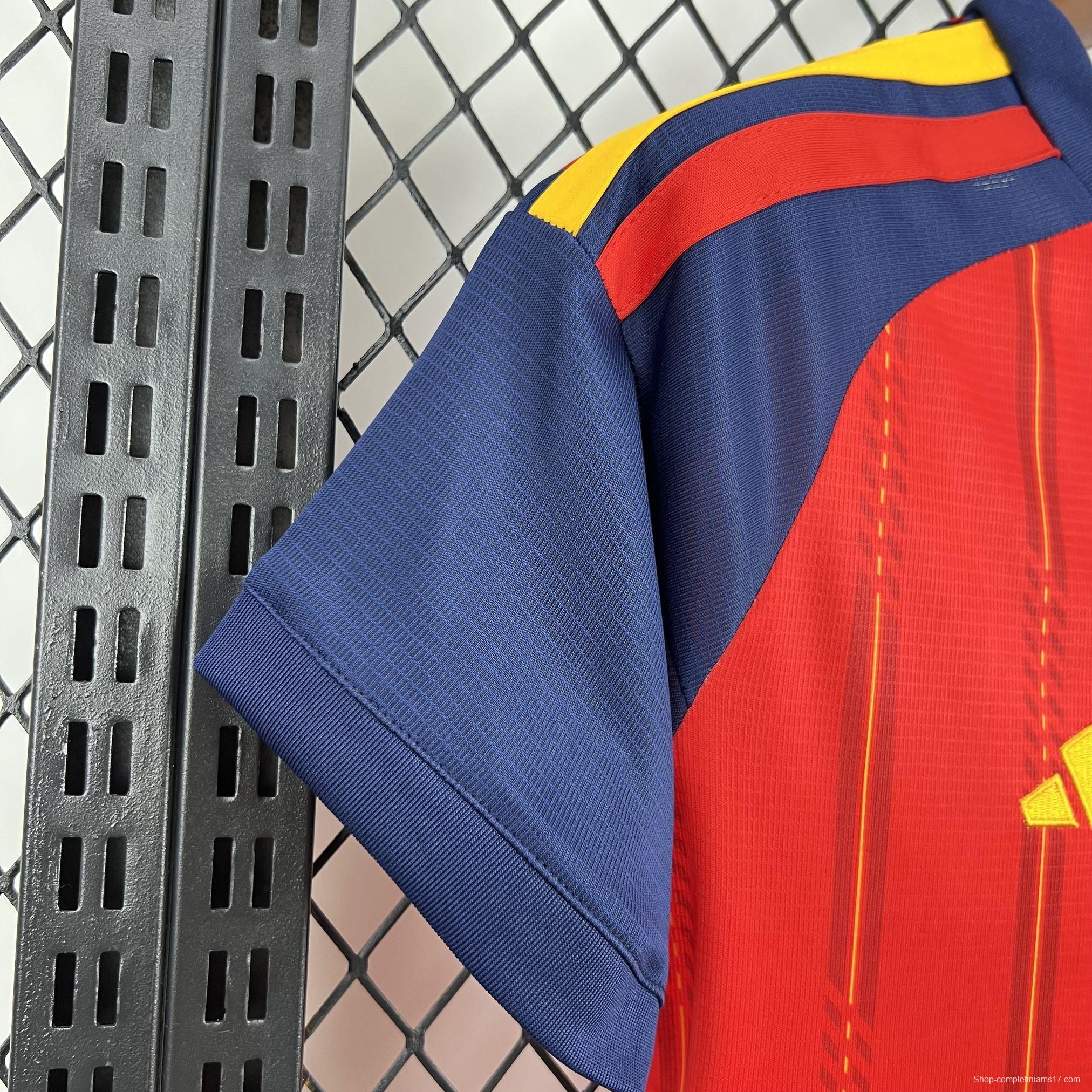 2026 Womens Spain World Cup Home Jersey