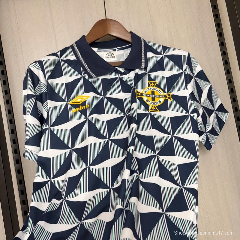 1990 Retro Northern Ireland Away Jersey