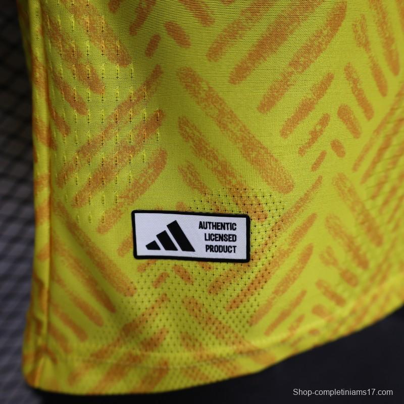 Player Version 26/27 South Africa Yellow & Green  Home Jersey (Adidas)