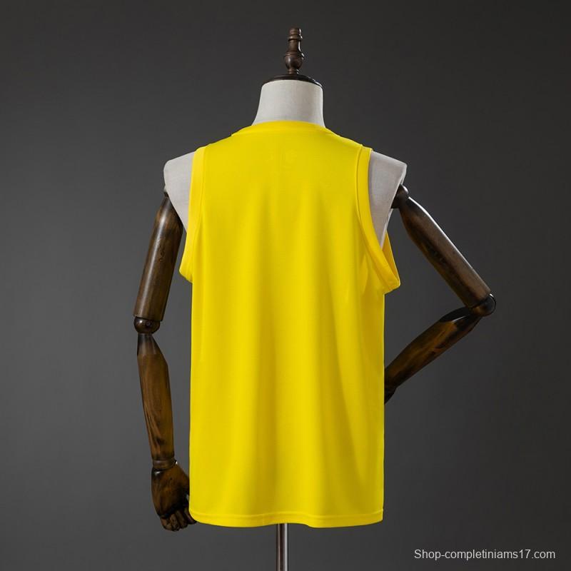 2026 Brazil Training Jersey Vest Yellow