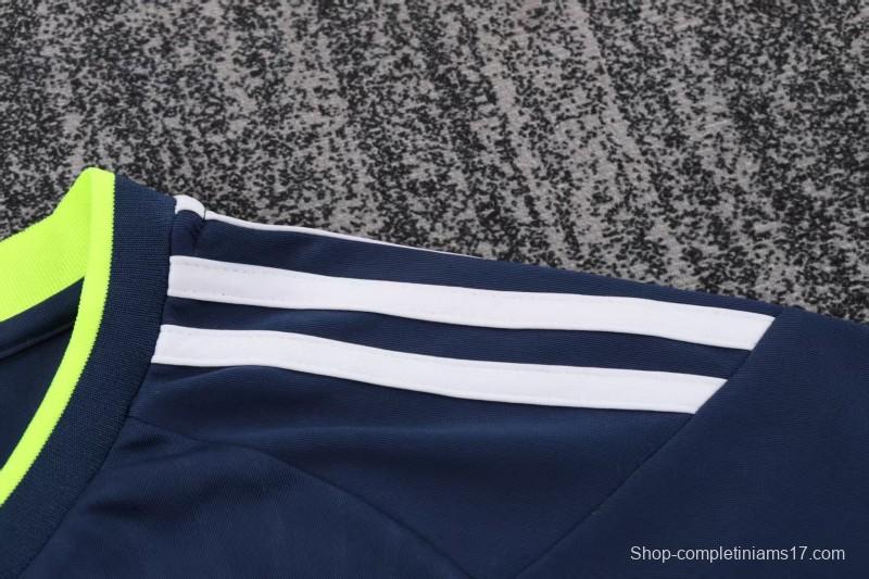 Retro Kids 10/11 Real Madrid Away Navy Jersey