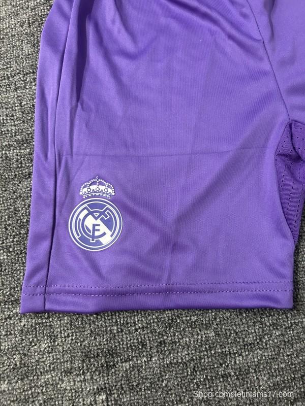 Retro Kids 16/17 Real Madrid Away Long Sleeve Jersey