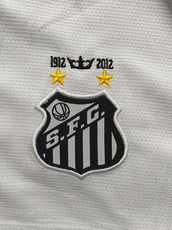 Retro Kids 12/13 Santos Home Long Sleeve Jersey