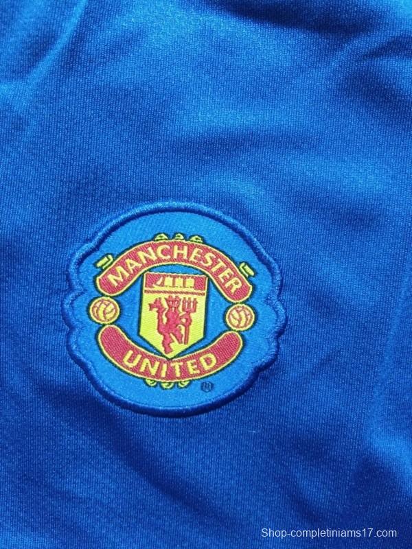Retro Kids 08/09 Manchester United Long Sleeve Third Jersey