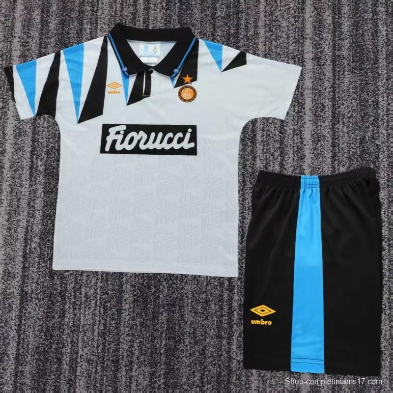 Retro Kids 92/93 Inter Milan Away Jersey