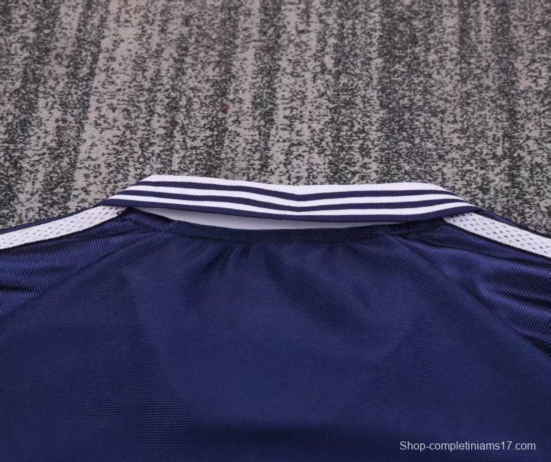 Retro Kids 98/99 Real Madrid Away Navy Jersey