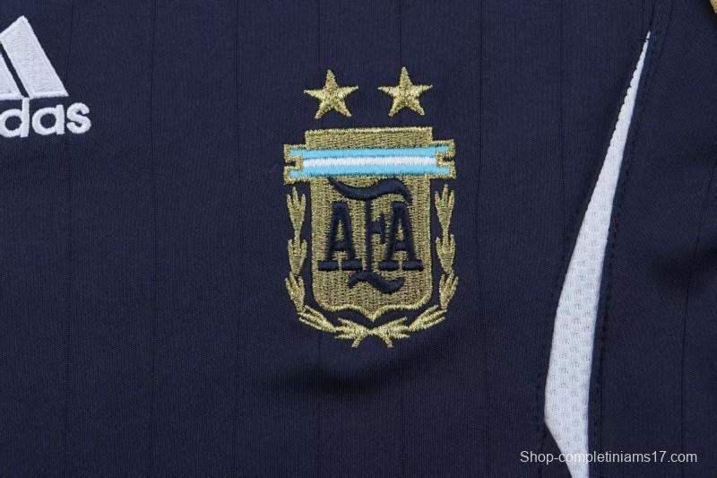 Retro Kids 2006 Argentina Away Jersey
