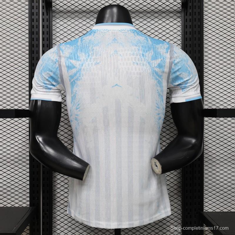 Player Version 2026 Uruguay Away Special Edition White  Jersey
