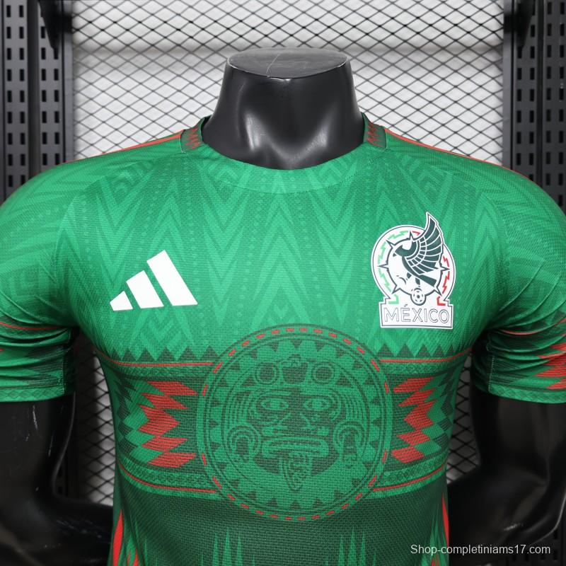 Player Version 2026 Mexico Green  Special Edition Home Jersey