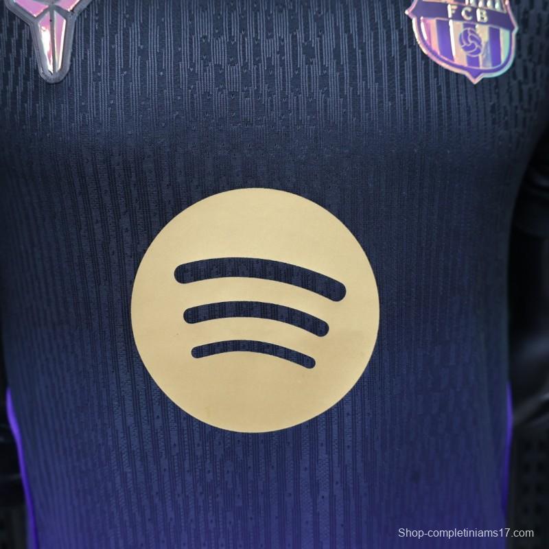 Player Version 26/27 FC Barcelona × Kobe Black & Purple  Special Edition Jersey
