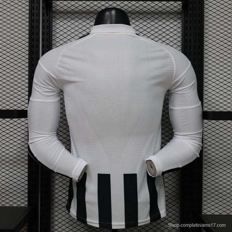Player Version 26/27 Juventus Home Long Sleeve Jersey