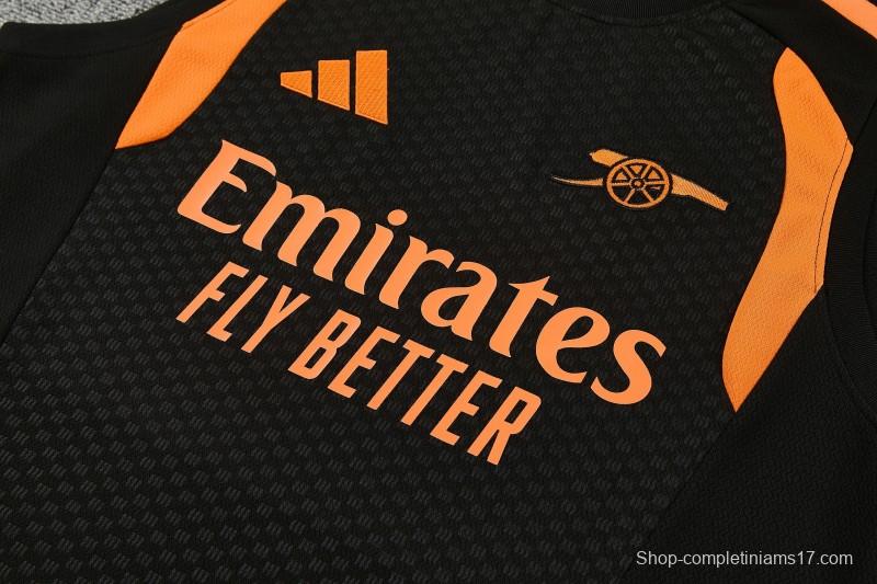 26/27 Arsenal Black Sleeveless Training Vest +Shorts Set