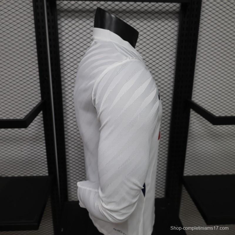 Player Version 26/27 Tottenham Hotspur Long Sleeve Home White Jersey