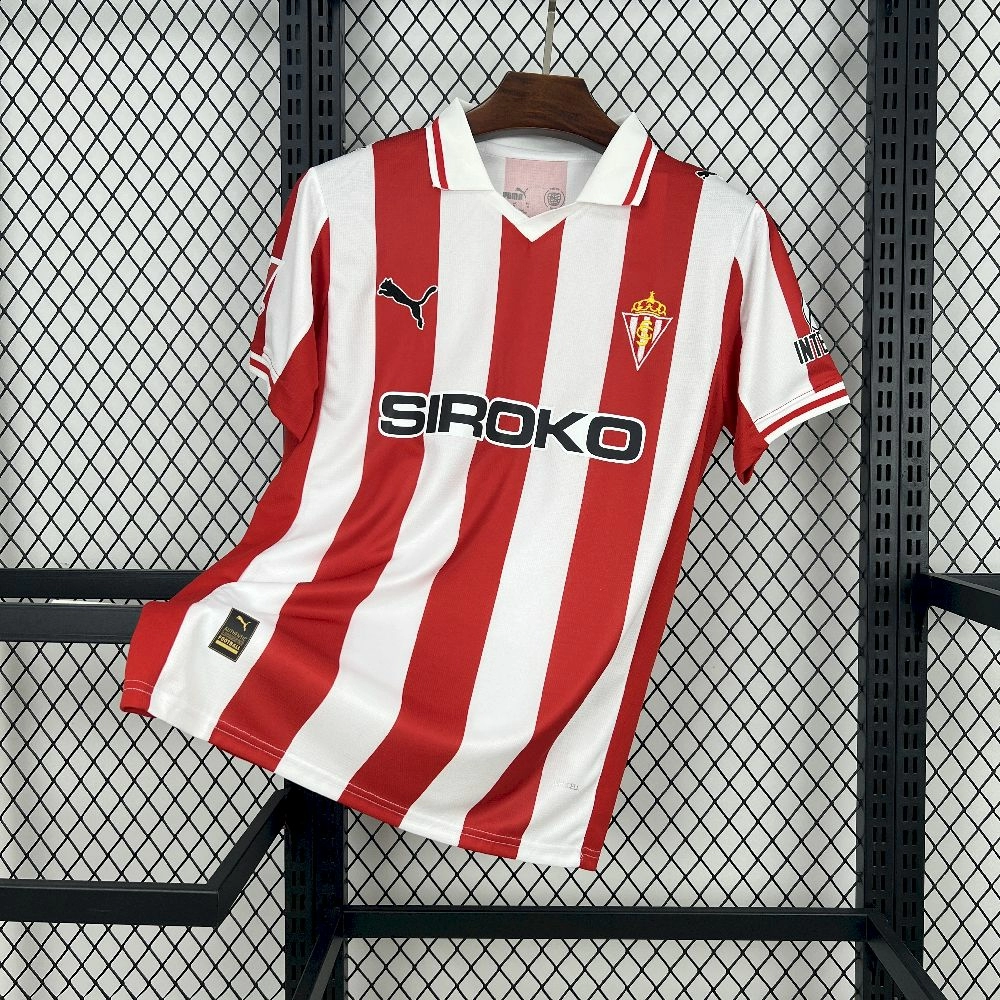 2025/26 Sporting De Gijón Home Jersey