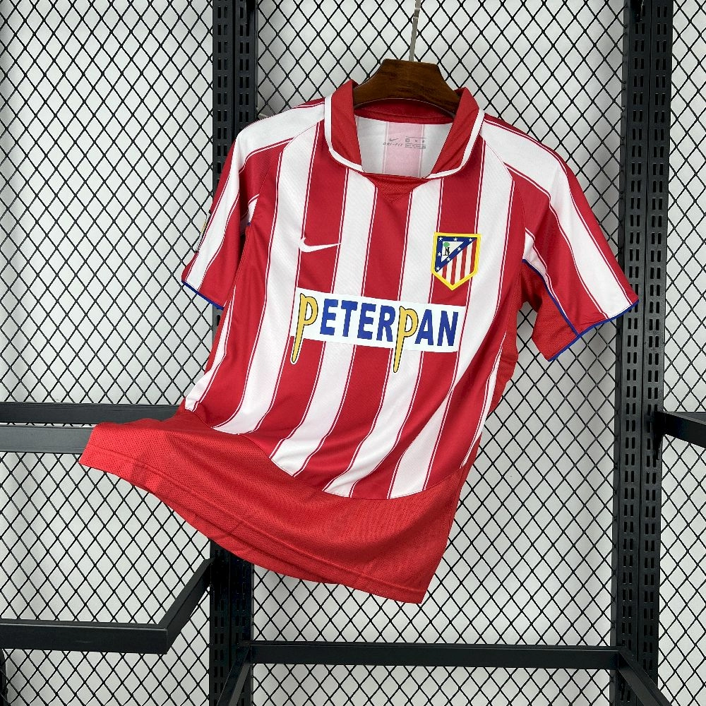 2003/04 Retro Atletico Madrid Home Jersey