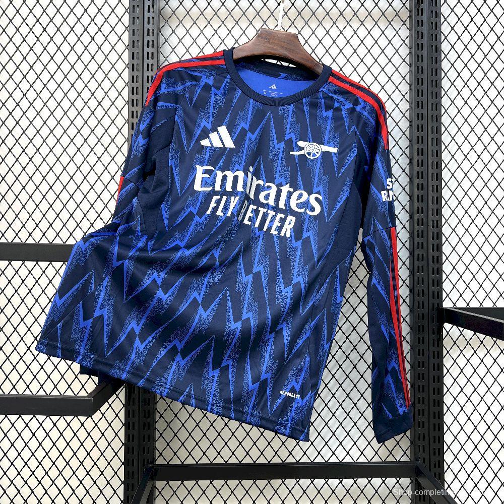 2025/26 Mens Arsenal Away Long Sleeve Jersey