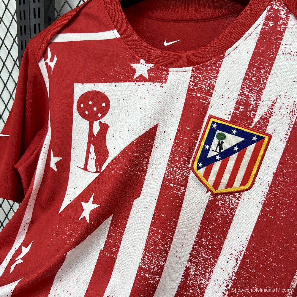 2025/26 Mens Atletico Madrid Pre-Match Jersey