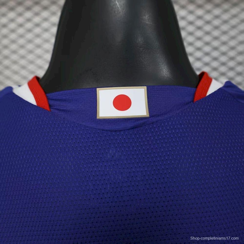 2026 Player Version Mens Japan World Cup Home Jersey