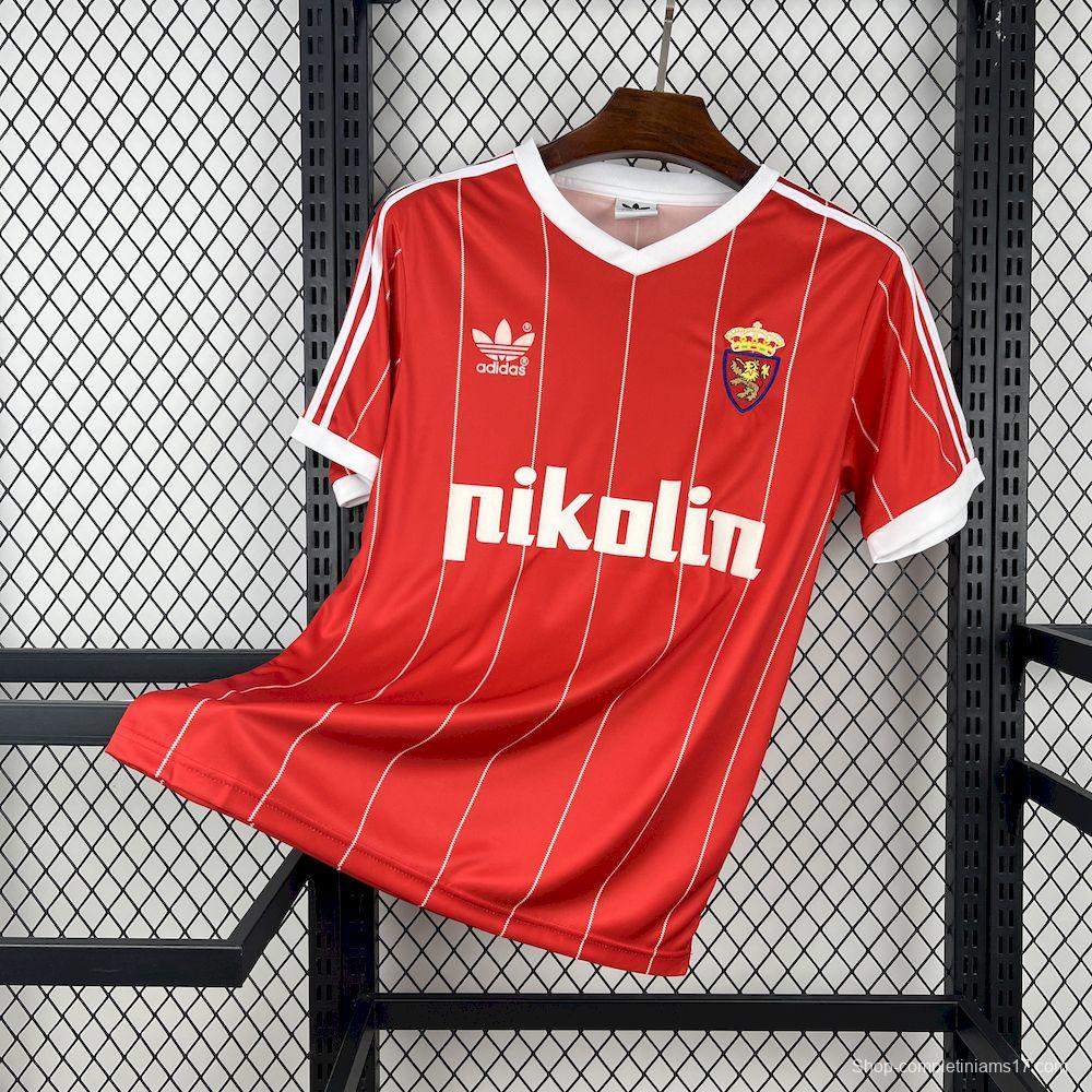 1983/84 Retro Real Zaragoza Home Jersey