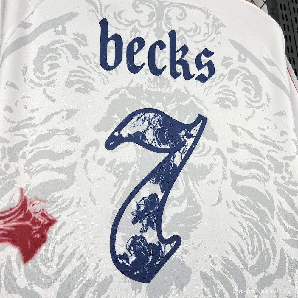2025 Mens England Becks #7 Special Jersey