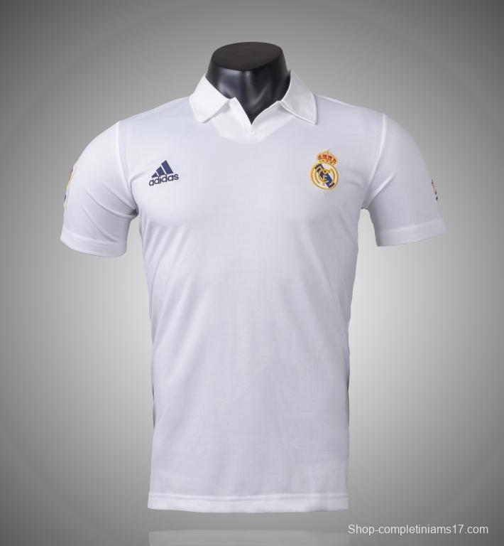 RETRO 01/02 Real Madrid Home Champion League Jersey (No Sponsor)