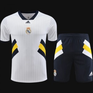 23-24 Real Madrid Remake Icon White Short Sleeve Jersey+Shorts