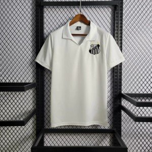 Retro 1970 Santos Home White Jersey