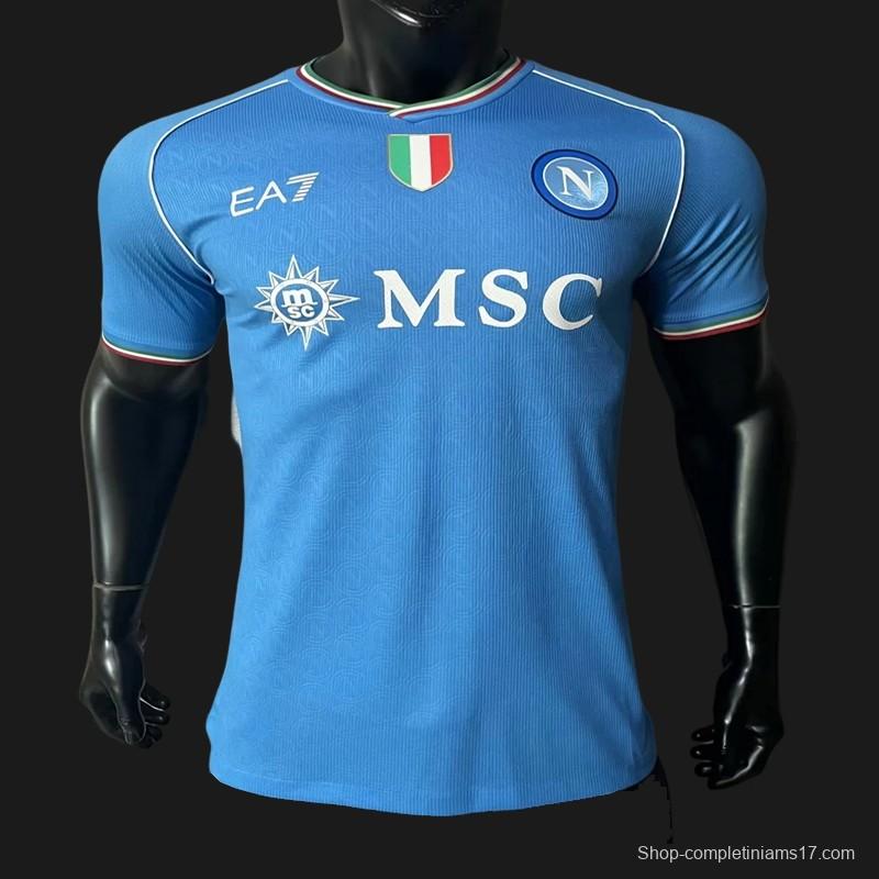 Player Version 23/24 Napoli Home Jersey